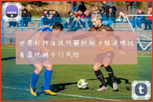世界杯押注技巧解析助力球迷理性看盘规避冷门风险