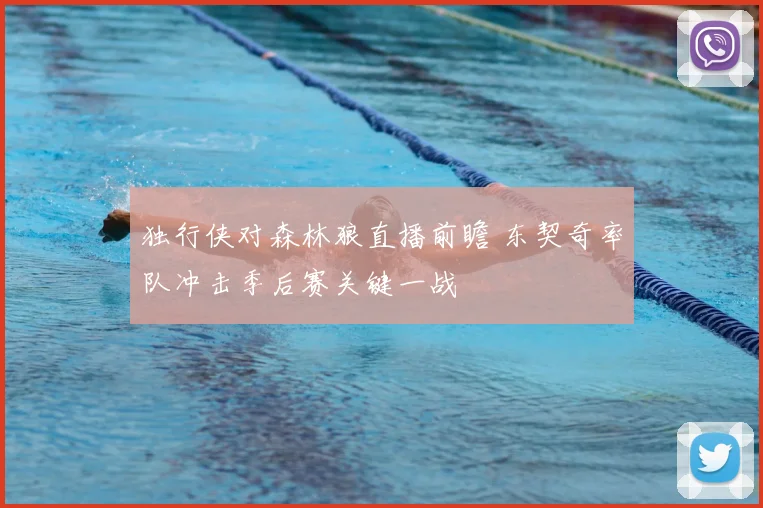 独行侠对森林狼直播前瞻 东契奇率队冲击季后赛关键一战
